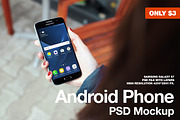 Samsung Galaxy S7 PSD Mockup