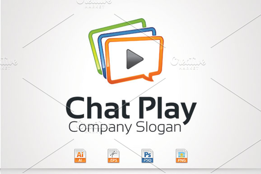 Chat Play Logo