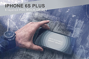 iPhone 6s Plus Mockup Set - 6 photos