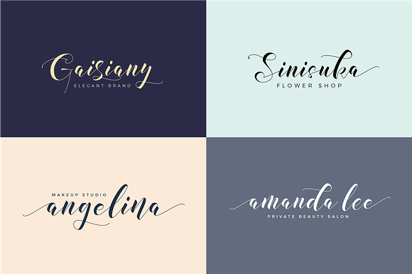illusias elegant font in Display Fonts - product preview 4