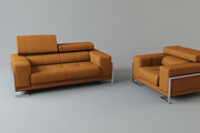 sofa and armchair set