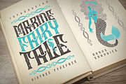 Marine fairytale typeface