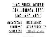 Papercut handmade Font