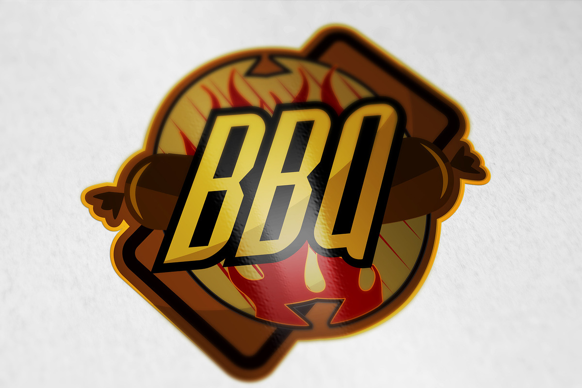 Vintage style BBQ barbecue menu  in Logo Templates - product preview 8