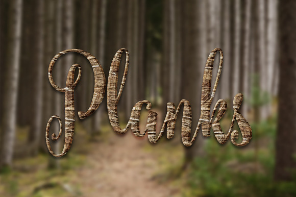 Wood Layer Styles & Text Effects in Photoshop Layer Styles - product preview 5
