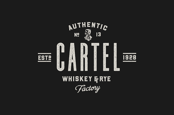 Whiskey Font Collection in Display Fonts - product preview 2
