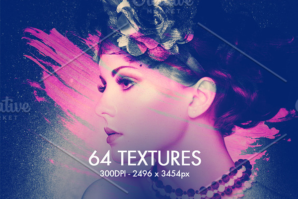 64 Watercolor Textures