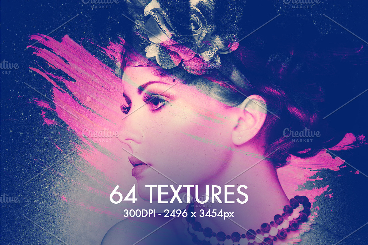 64 Watercolor Textures in Textures - product preview 8