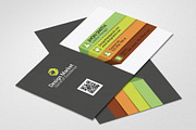 Attractive Colorful Business Card 