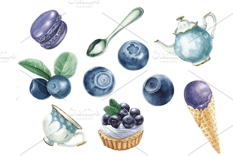  Blueberry delicious collection