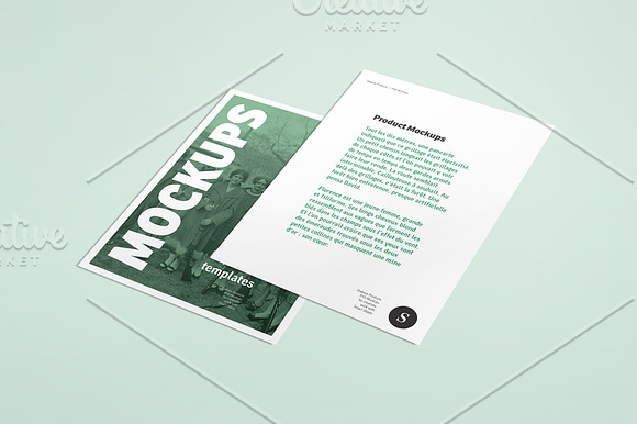 Flyer Mockup - 06 in Print Mockups - product preview 1