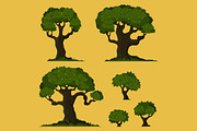 Tree vector set