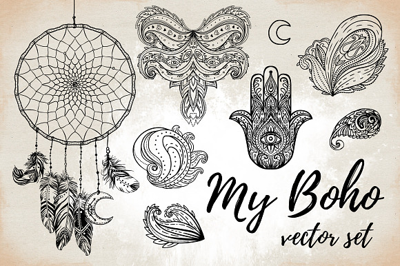 My Boho Set:  in Objects - product preview 2