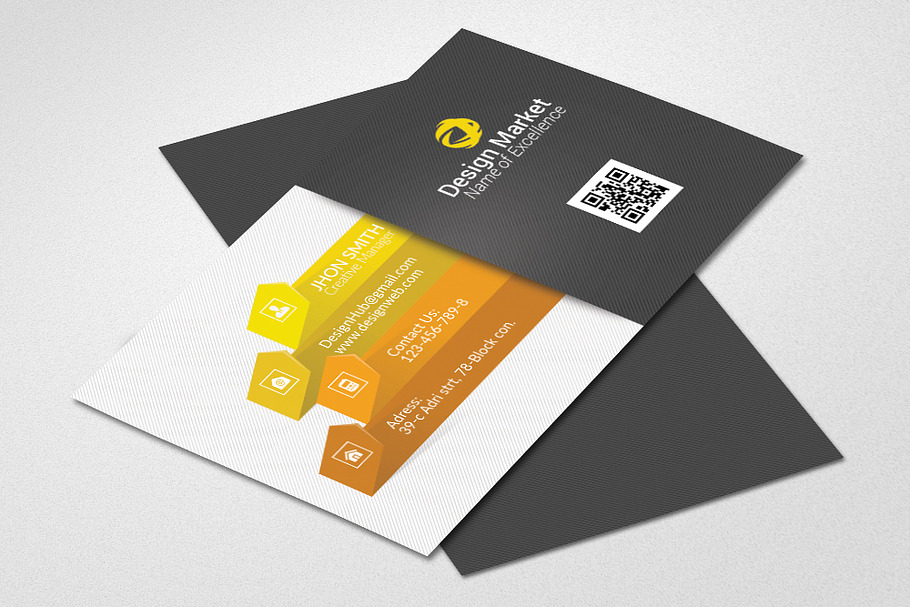 Stylish Design Business Card  in Card Templates - product preview 8