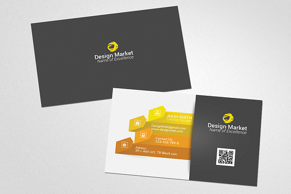 Stylish Design Business Card  in Card Templates - product preview 2