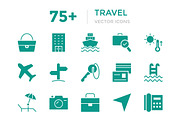 75+ Travel Vector Icons