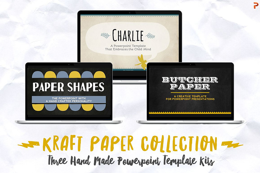 Kraft Paper Powerpoint Bundle in PowerPoint Templates - product preview 8