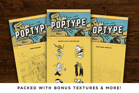 PopType | Graphic Styles and More in Photoshop Layer Styles - product preview 7