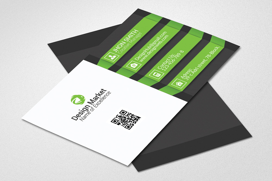Creative Design Business Card  in Card Templates - product preview 8