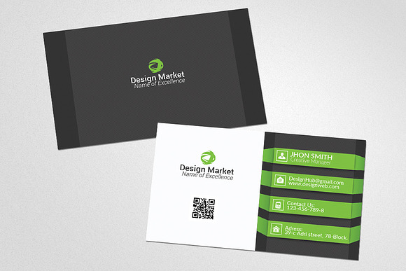 Creative Design Business Card  in Card Templates - product preview 2