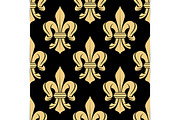 Beige royal seamless pattern