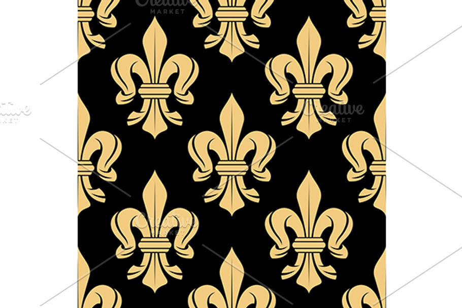 Beige royal seamless pattern in Graphics - product preview 8