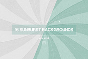 16 Sunburst Backgrounds
