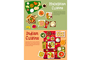 Indian and malaysian cuisine