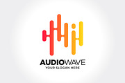 Abstract Audio Wave illustration