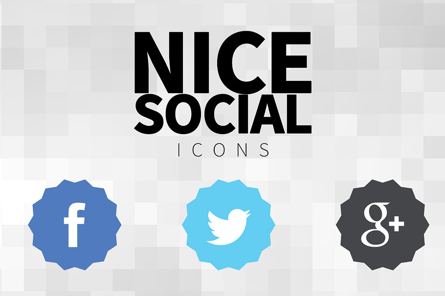 Nice Social Icons in Graphics - product preview 8
