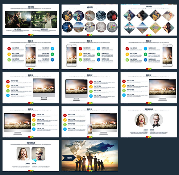 Biz Pro Keynote Template in Keynote Templates - product preview 9