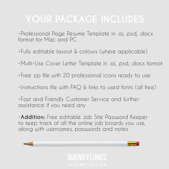 Resume Template "Leia Organa" in Resume Templates - product preview 8