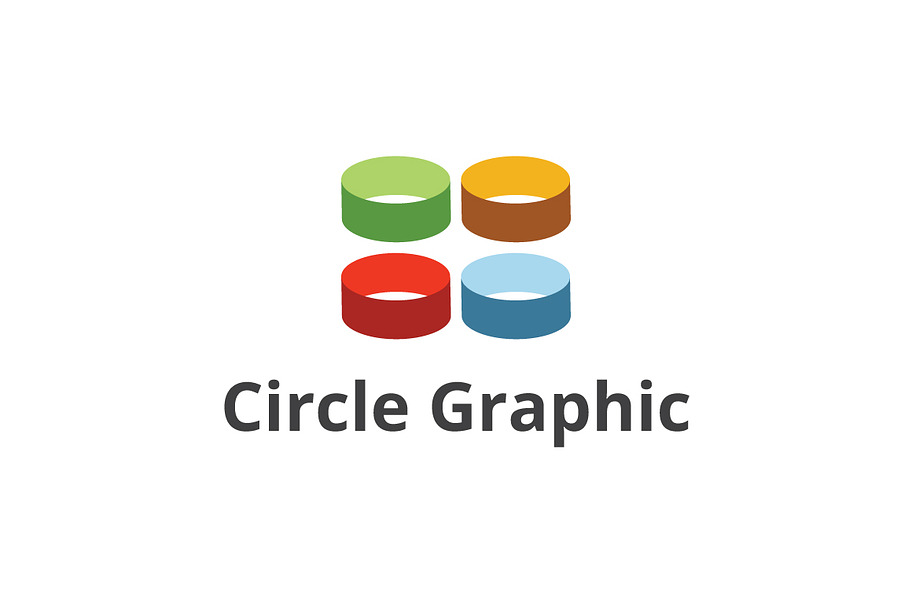 Circle Graphic Logo Template in Logo Templates - product preview 8