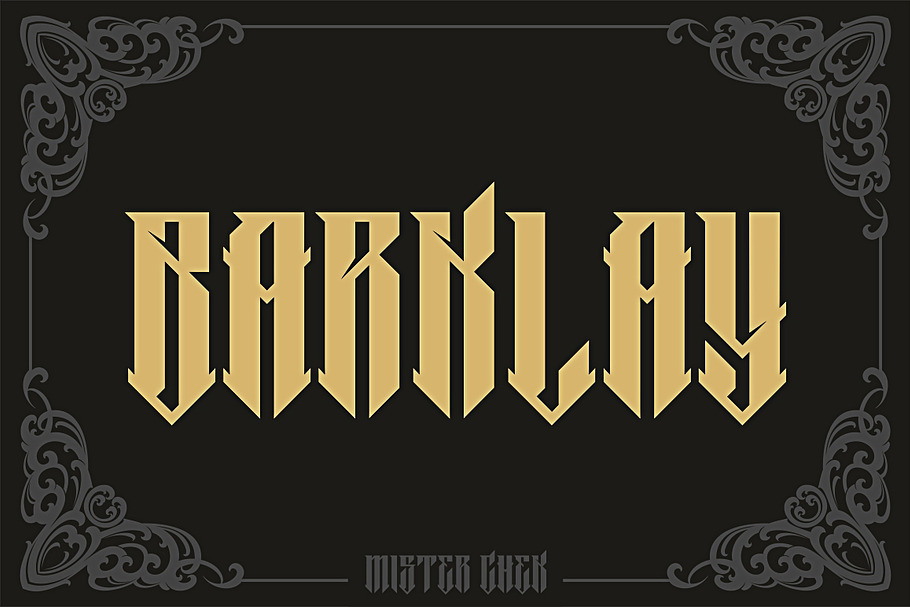 Barklay in Blackletter Fonts - product preview 8