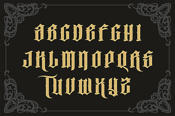 Trueper Font in Blackletter Fonts - product preview 1
