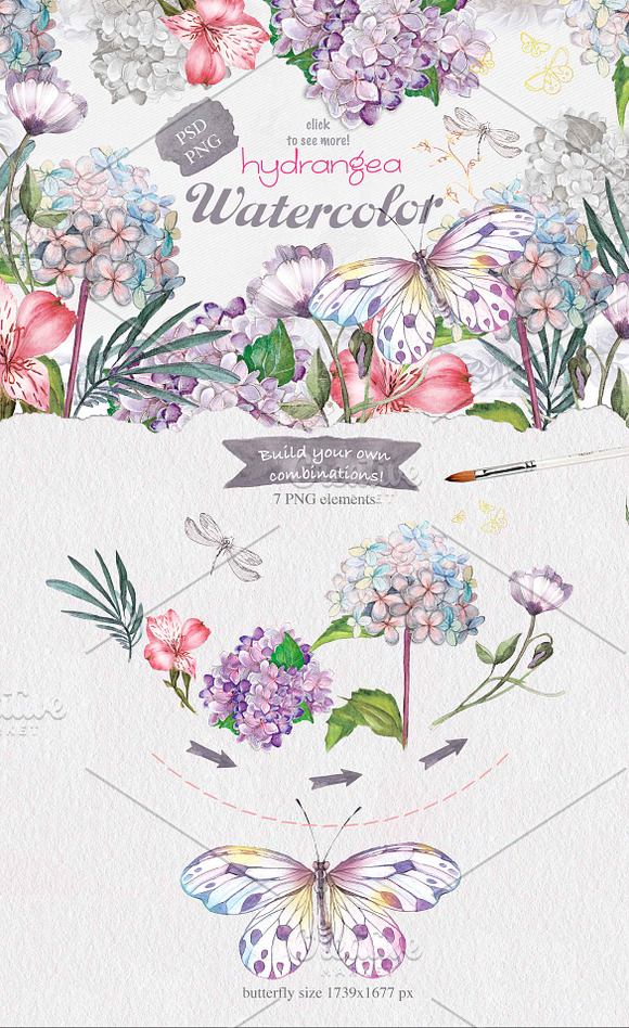 BEST SPRING FLOWERS in Illustrations - product preview 7