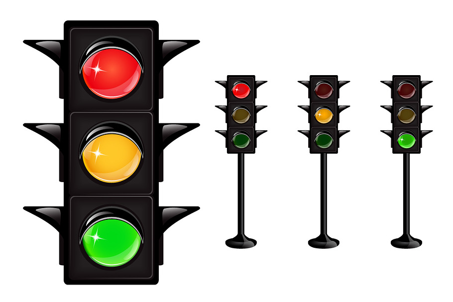 traffic light in Graphics - product preview 8