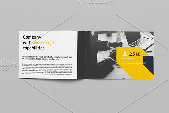 Project Landscape Annual Report in Brochure Templates - product preview 3