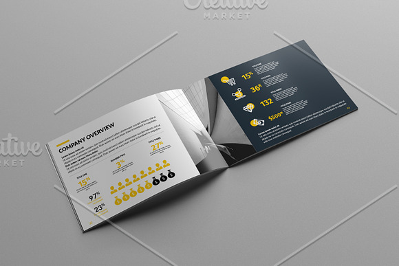 Project Landscape Annual Report in Brochure Templates - product preview 4