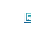E Line / L F Monogram Logo
