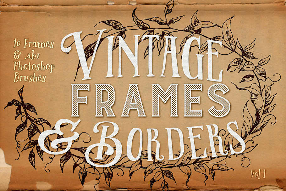 Vintage Frames & Borders Plus PS abr