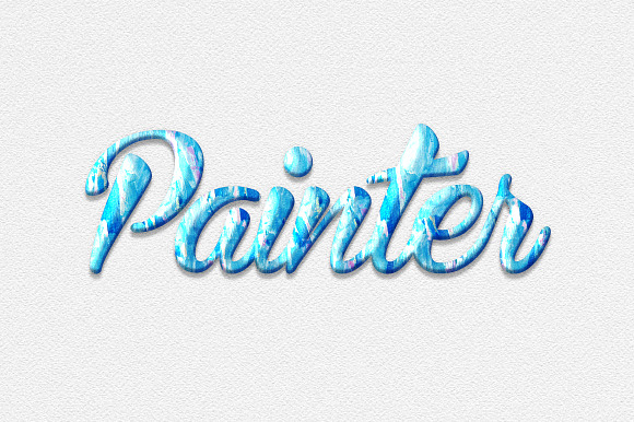 Artistic & Watercolor Text Effects in Photoshop Layer Styles - product preview 3
