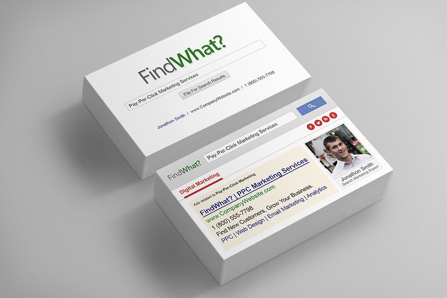 SEO Business Card in Business Card Templates - product preview 8