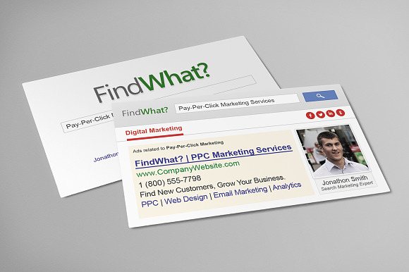 SEO Business Card in Business Card Templates - product preview 1