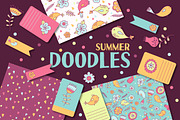 Summer doodles | patterns & cards