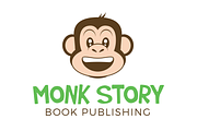 Monkey Logo - Illustrator & PSD