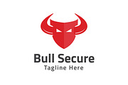 Bull Secure Logo Template