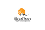 Global Trade Logo Template
