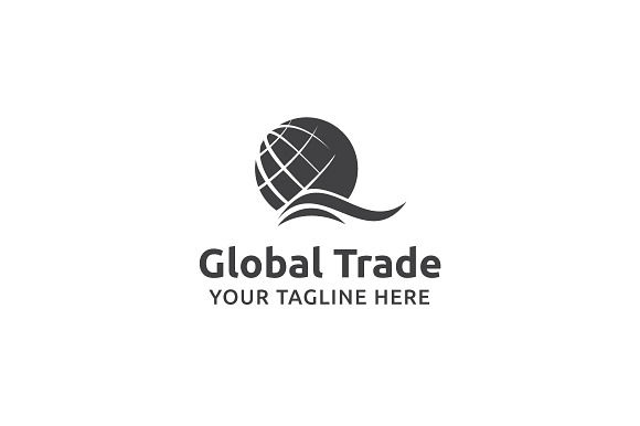 Global Trade Logo Template in Logo Templates - product preview 1