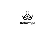 Koko Yoga logo Template